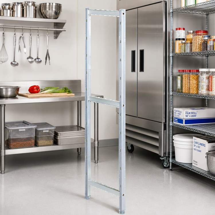 Product image #2 for Fermostock 57-Inch Tall x 14-Inch Deep Stationary Shelving Upright