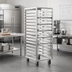 Thumbnail image #2 for Panco Stainless Steel Roll-In Refrigerator Rack, Open Frame, Front Load, for 12