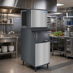 Thumbnail image #2 for Koolaire KDT0420A Air-Cooled Self-Contained Dice Cube Ice Machine, 22-Inch Wide, Up to 440 lb per 24 Hours