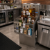 Thumbnail image #3 for BK Resources Free-Standing Underbar Liquor Bottle Display Unit, 12-Inch Wide, 4-Step, 13-Bottle Capacity