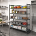 Thumbnail image #2 for Cambro Camshelving Basics Plus 5-Tier Stationary Starter Unit, 60