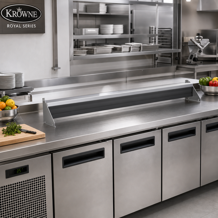 Product image #2 for Krowne Royal Series 90-Inch Built-In Single Speed Rail, Stainless Steel