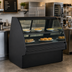 Thumbnail image #2 for Fusion Full-Service Self-Contained Refrigerated Service Case with Curved Lift-Up Front Glass, 51-Inch Wide
