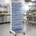 Thumbnail image #2 for Quantum Mobile Single-Sided Partition Wall Add-On Unit with 7 Baskets