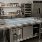 Thumbnail image #2 for Delfield N8240-STP Drop-In Frost Top, 2-Sheet Pan Capacity, Self-Contained R290 Refrigeration