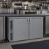 Thumbnail image #2 for Glastender C1SL48 One-Zone Side-Serviced Low-Profile Self-Contained Back Bar Cooler, 48 Inch, Two-Section