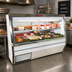 Thumbnail image #2 for Howard-McCray 34N Series 72-Inch Double Duty Deli Meat & Cheese Service Case with Self-Contained Refrigeration and LED-Lit Adjustable Mezzanine Shelf