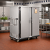 Thumbnail image #3 for FWE P-Series Humi-Temp Heated Banquet Cart with Double Doors, 180 Covered Plate Capacity