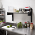Thumbnail image #2 for Cambro Camshelving Elevation 14 x 42-Inch Wall-Mounted Solid Shelf Kit, Brushed Graphite