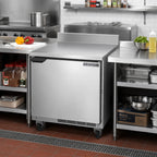 Thumbnail image #2 for Beverage Air WTR32AHC-FIP 32-Inch One-Section Worktop Refrigerator, 7.2 Cu. Ft., Solid Door, Foamed-In-Place Backsplash