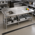 Thumbnail image #2 for Eagle Group E22 Single-Bowl Sink with Faucet and Basket Drain for 30-Inch Tables