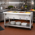 Thumbnail image #2 for Aerohot EP304 Portable Electric 4-Well Steamtable Hot Food Unit with Carving Board