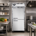 Thumbnail image #2 for Continental Refrigerator 1FXSNHD One-Section Extra-Wide Reach-In Freezer with Half Doors