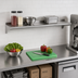 Thumbnail image #2 for Eagle Group 36 Inch x 10 Inch Wall-Mounted Stainless Steel Shelf