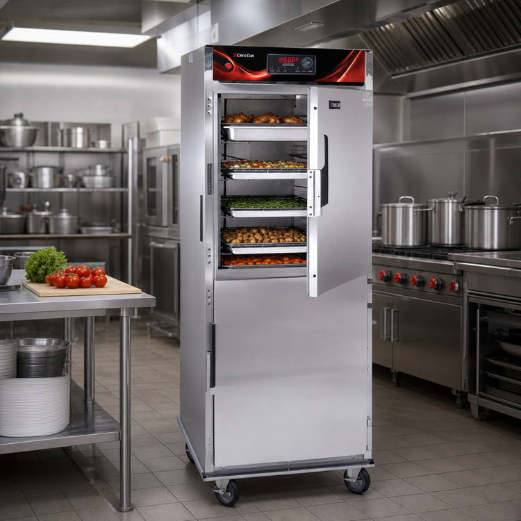Product image #2 for Cres Cor Roast-N-Hold Deluxe Full-Height Gentle Convection Cook-and-Hold Oven, 240V, 1-Phase