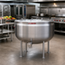 Thumbnail image #2 for Southbend Steam Direct Steam Full Jacket 80 Gallon Stationary Kettle with Quad Legs and 2-Inch Draw-Off