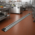 Thumbnail image #2 for Single Unit Floor Track Assembly Kit with 2 7-Foot V-Groove Aluminum Tracks