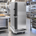 Thumbnail image #2 for Heated Mobile Food Transport Cart with Universal Slides