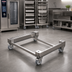 Thumbnail image #2 for RATIONAL Mobile Undercarriage for Combi Ovens, Fits Models 61/101, Stainless Steel