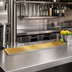 Thumbnail image #2 for 51-Inch Surface Mount Beverage Drip Tray with Stainless Steel Tray, Perforated PVD Brass Grid, and 3-1/2-Inch Drain Nipple