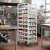 Thumbnail image #2 for Channel Manufacturing CSR-9M Full-Size Mobile Open-Top Aluminum Can Rack, 162 #10 Cans or 216 #5 Cans