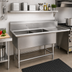 Thumbnail image #2 for John Boos Pro-Bowl 2-Compartment Stainless Steel Commercial Sink with Right-Hand Drainboard, 58-3/16