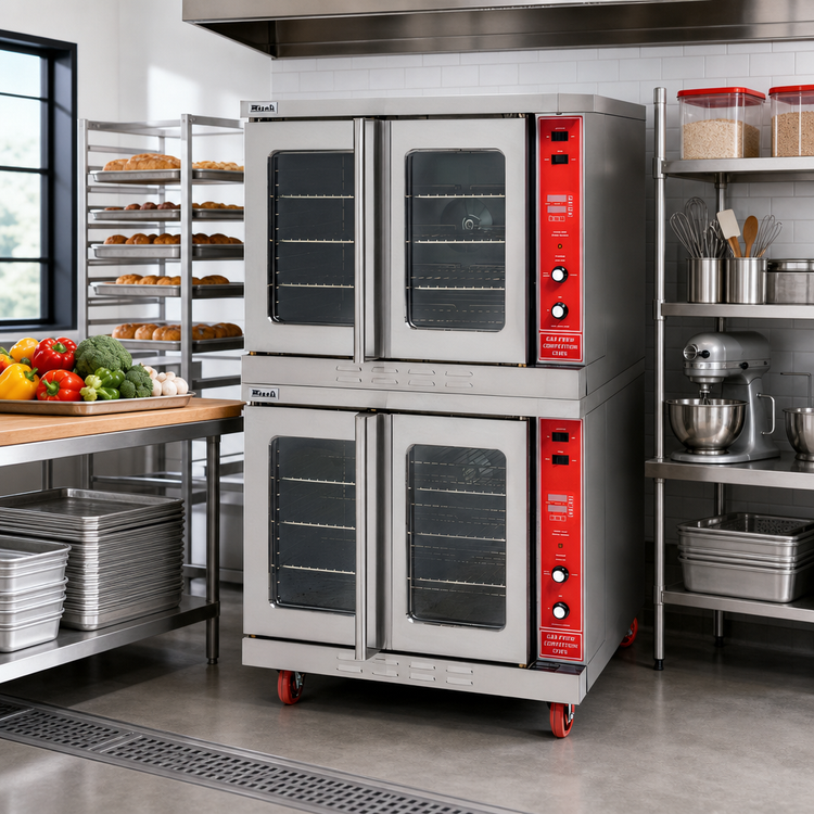 Product image #2 for Competitor Series® Full-Size Standard Depth LP Gas Convection Oven, 5-Pan Capacity