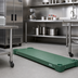 Thumbnail image #2 for Quik-Set 48 Inch x 24 Inch Flat Solid Shelf with Marine Edge, 1000 lb Capacity, Green Epoxy Finish