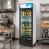 Thumbnail image #2 for Migali Competitor Series One-Section 12 Cu. Ft. Reach-In Glass Door Refrigerator Merchandiser