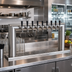 Thumbnail image #2 for Krowne Eight-Faucet Pass-Thru Beer Tower, Glycol-Cooled, 37-Inch OA Length, Brushed Stainless Steel