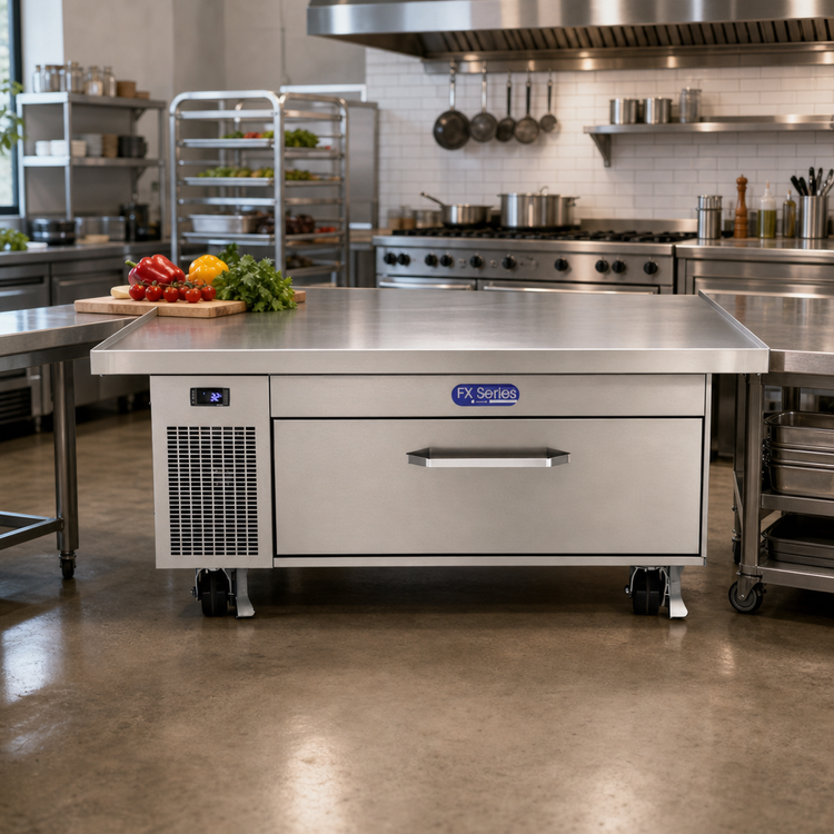 Product image #2 for Randell FX-1CS-290 Flexible Refrigerator or Freezer Chef Stand