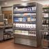 Thumbnail image #2 for Howard-McCray 35E Series 75-Inch Self-Contained Dairy Open Merchandiser with LED Shelves