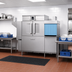 Thumbnail image #2 for Hobart CL76C-DWR High Temperature Single-Tank Rack Conveyor Dishwasher with Drain Water Energy Recovery