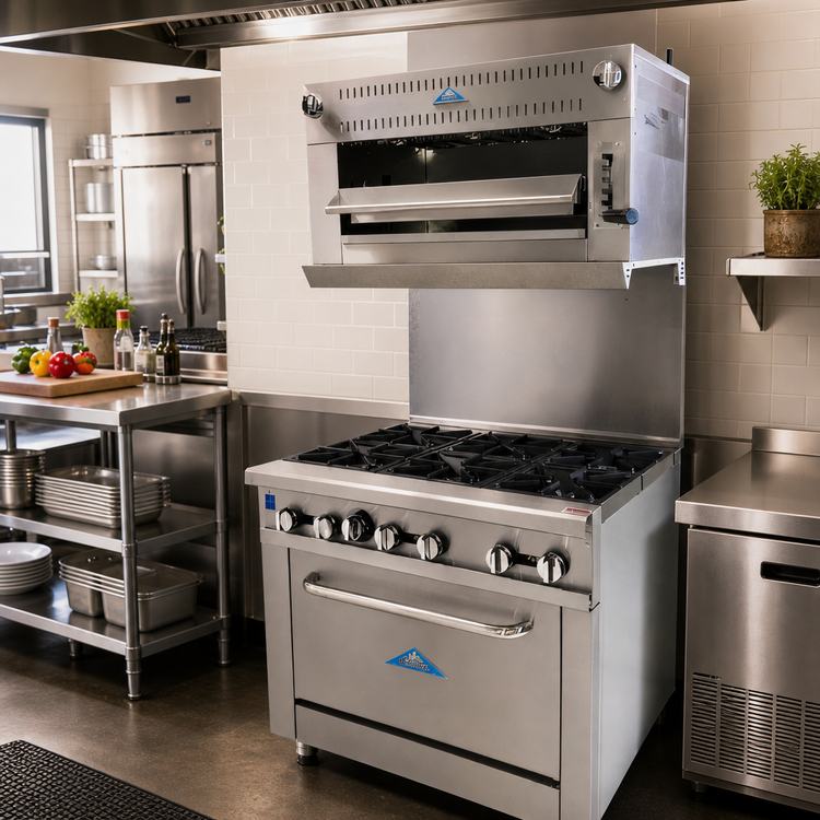 Product image #3 for Comstock-Castle Castle Series CCSB-36-N 36-Inch Natural Gas Infrared Salamander Broiler