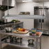 Thumbnail image #2 for Eagle Valu-Master 48 x 24 Inch Solid Commercial Shelf with Marine Edge, Gray Epoxy Finish