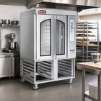 Thumbnail image #2 for Baxter Manufacturing OV310E Mini Electric Rotating Rack Oven, Programmable Digital Controls, Self-Contained Steam, 8-Pan Capacity