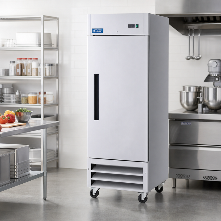 Product image #2 for Arctic Air AF23 One-Section Reach-In Freezer, 23 Cu. Ft., Bottom-Mounted Self-Contained Refrigeration
