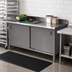 Thumbnail image #2 for John Boos Enclosed Work Table with Cabinet Base and Hinged Doors, 72-Inch x 24-Inch, 14-Gauge Stainless Steel Top