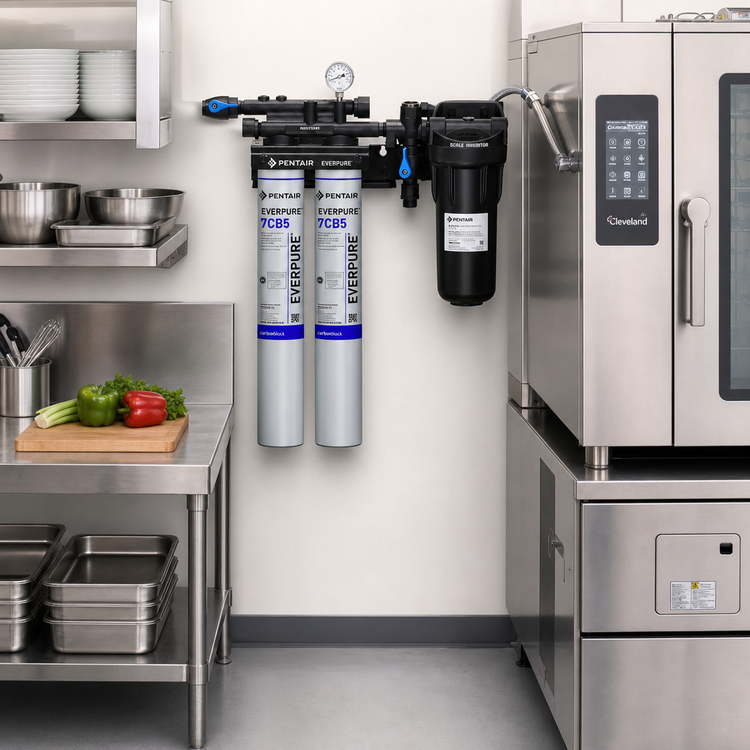 Product image #2 for Everpure KleenSteam II Twin Steamer Water Filter System, 20,000-Gallon Capacity, 5.0 GPM
