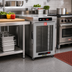 Thumbnail image #3 for Metro HotBlox™ Wide 8-Pan Undercounter Insulated Holding Cabinet with Digital Touchscreen and Clear Door