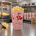 Thumbnail image #2 for Benchmark 1.25 oz Red & White Striped Popcorn Tapered Scoop Box, 500/Case
