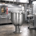 Thumbnail image #2 for Legion LP-10 10-Gallon 2/3 Jacketed Stationary Direct Steam Kettle with Pedestal Base