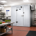 Thumbnail image #2 for AmeriKooler Outdoor Quick Ship Walk-In Freezer with Aluminum Floor and Remote R-448A Refrigeration, 8' x 12' Nominal