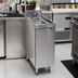 Thumbnail image #2 for CHOICE 12-Inch Stainless Steel Underbar Sink Cabinet with Chemical Storage and Gooseneck Faucet