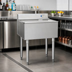 Thumbnail image #2 for Eagle Group 2200 Series B36IC-12D-22 Underbar Ice Bin/Cocktail Unit, 36 x 24 in, 151 lb Capacity, 12 in Deep, Without Cold Plate