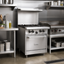 Thumbnail image #2 for Garland U Series 24-Inch Gas Restaurant Range with 24-Inch Griddle and Space Saver Oven