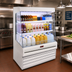 Thumbnail image #2 for Howard-McCray Ovation Series Dairy Open Merchandiser with LED Lighted Shelves, Remote Refrigeration, 39 Inch W x 60 Inch H