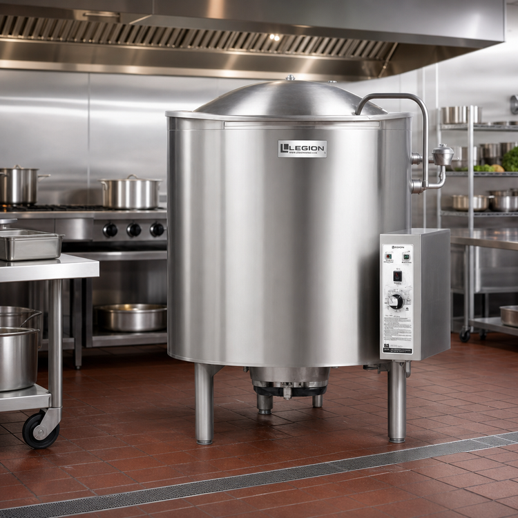 Product image #2 for Legion LGB-100 100-Gallon Gas-Fired Stationary Self-Contained Kettle