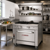 Thumbnail image #2 for Southbend Platinum Heavy Duty 36-Inch Commercial Gas Range with 2 Open Burners, 24-Inch Charbroiler and Convection Oven