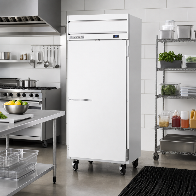 Product image #2 for Beverage-Air Horizon Series One-Section Reach-In Freezer with Right-Hand Solid Hinged Door, 30.76 Cu. Ft.